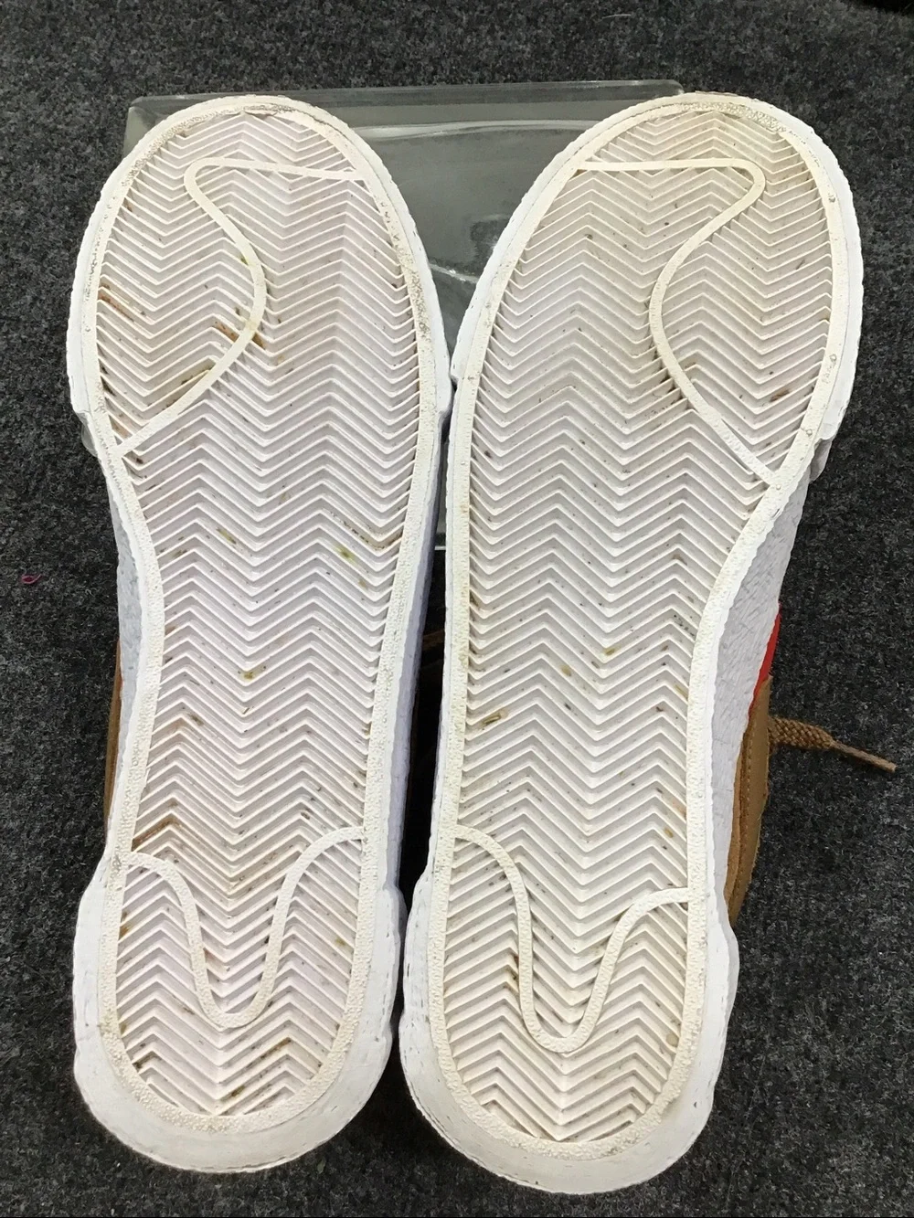 Nike Blazer Sacai low top suede sneakers DD1877-200 double stack